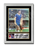 DUNCAN MCKENZIE 2 Limited Edition Football Player Signed Print - Football