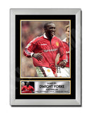 DWIGHT YORKE 2 Limited Edition Football Player Signed Print - Football