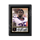 Da'Norris Searcy 2 Limited Edition Football Signed Print - American Footballer