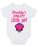 Daddy's Little Girl Owl Baby Grow Bodysuit