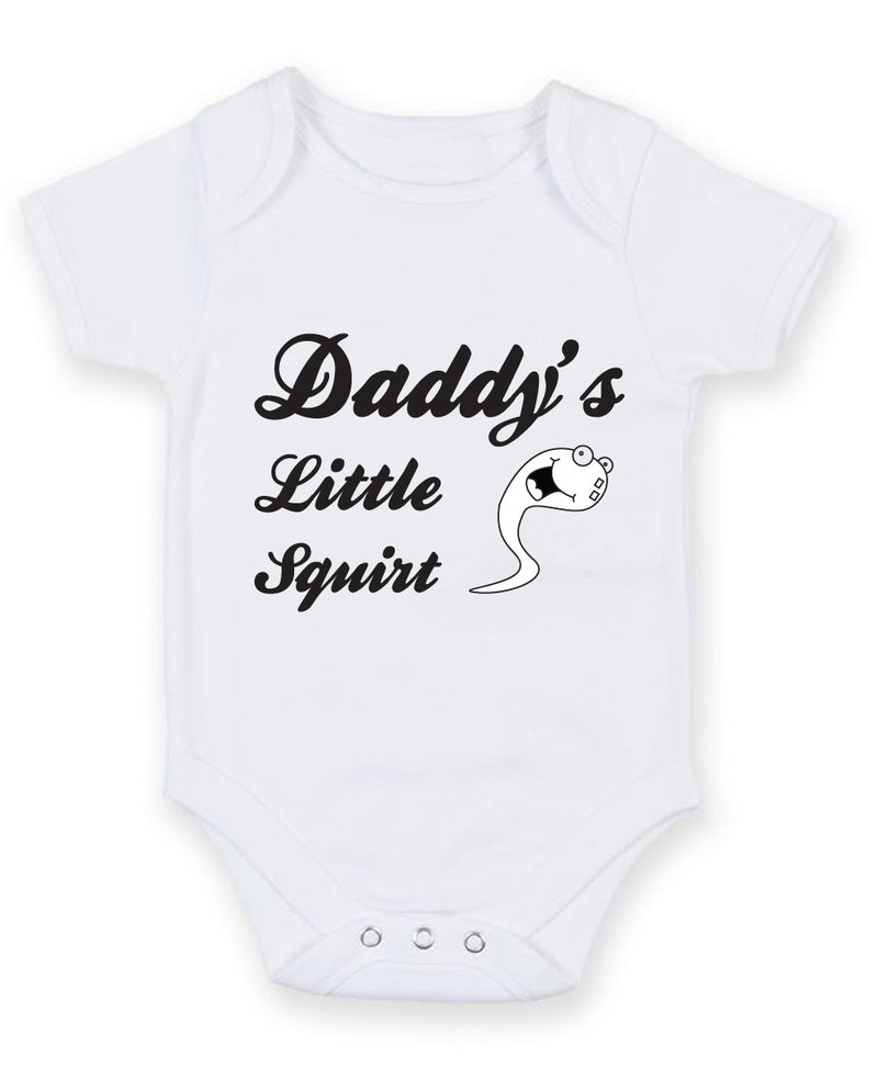 Daddy's Little Squirt Baby Grow Bodysuit