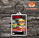 Daffy Duck The Marvin Missions Game Inspired Retro Gaming Keyring