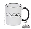 Daimler Personalised Printed Mug