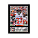 Damarious Randall 2 Limited Edition Football Signed Print - American Footballer