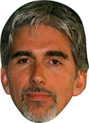 Damon Hill NOW FORMULA 1 Celebrity Face Mask Fancy Dress Cardboard Costume Mask