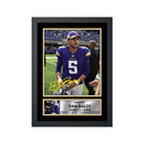 Dan Bailey 2 Limited Edition Football Signed Print - American Footballer