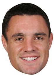 Dan Carter Face Mask Celebrity FANCY DRESS HEN BIRTHDAY PARTY FUN STAG DO HEN