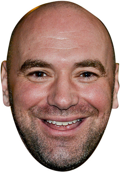 Dana White SPORTS Celebrity Face Mask Fancy Dress Cardboard Costume Mask