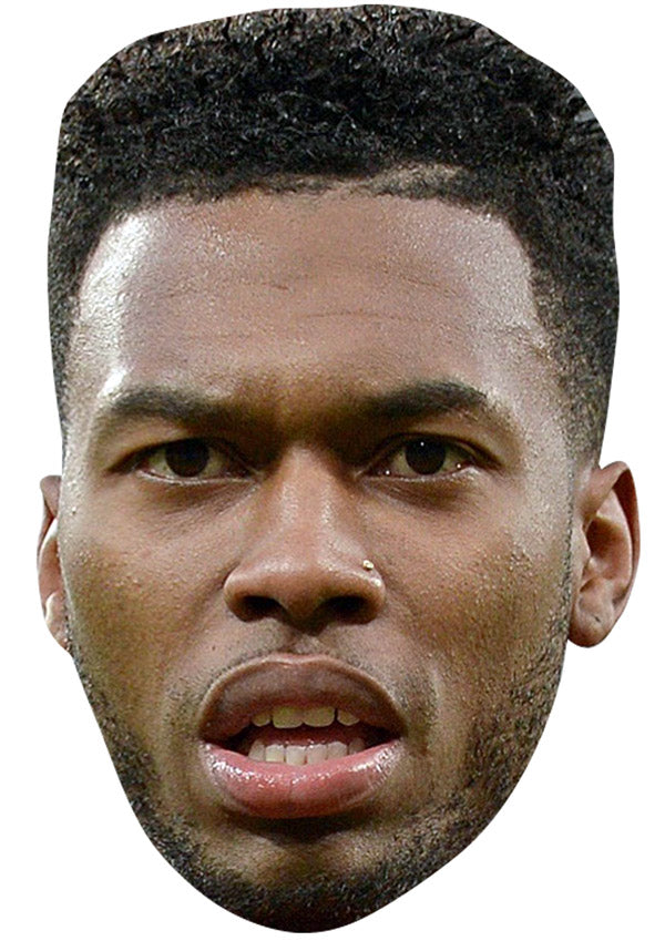 DANIEL STURRIDGE JB - Footballer Fancy Dress Cardboard Celebrity Party Face Mask