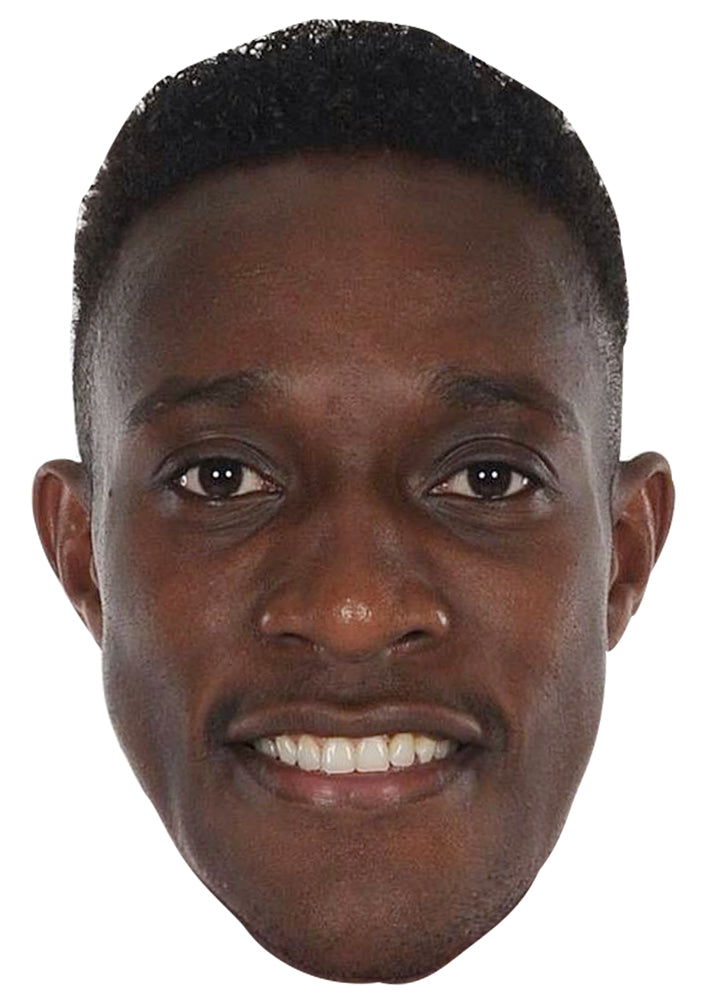 DANNY WELBECK JB - Footballer Fancy Dress Cardboard Celebrity Party Face Mask