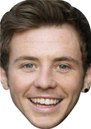 Danny Jones McFly 2020 Music Dress Cardboard Celebrity Party Face Mask