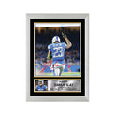 Darius Slay 2 Limited Edition Football Signed Print - American Footballer