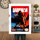 Darkman Retro GAME INSPIRED THEME Nintendo NES Gaming A4 A3 A2 Or A1 Poster Art 187