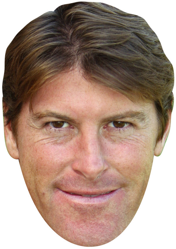 DARREN ANDERTON JB - Footballer Fancy Dress Cardboard Celebrity Party Face Mask