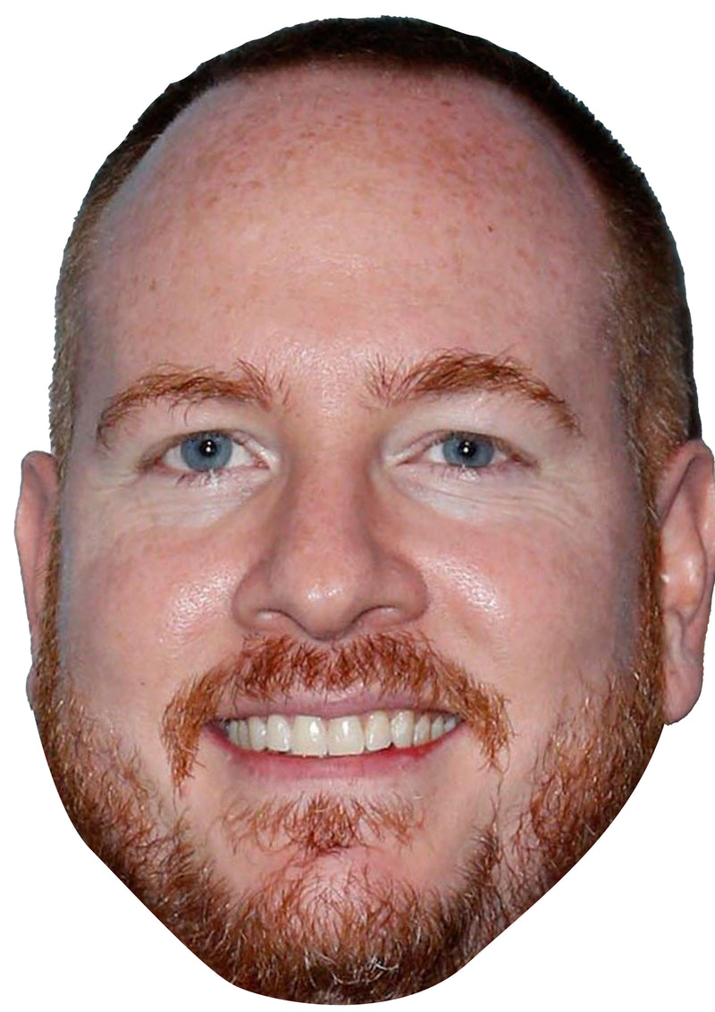 Darren Goldstein 2020 Dress Cardboard Celebrity Party Face Mask