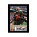 Darren Fells Limited Edition Football Signed Print - American Footballer