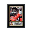 Darren Fells 2 Limited Edition Football Signed Print - American Footballer
