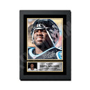 Daryl Williams 2 Limited Edition Football Signed Print - American Footballer