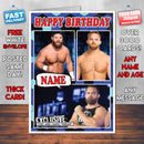 Dash Wilder KE Inspired Style Personalised Wrestling WWE Birthday Card
