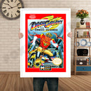 Dash Galaxy In The Alien Asylum Retro GAME INSPIRED THEME Nintendo NES Gaming A4 A3 A2 Or A1 Poster Art 189