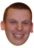 Dave Chisnall Darts Celebrity Face Mask Fancy Dress Cardboard Costume Mask