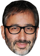 DAVID BADDIEL JB - TV Star Fancy Dress Cardboard Celebrity Party Face Mask