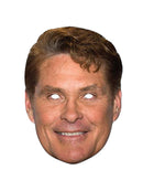 DAVID HASSELHOFF JB - TV Star Fancy Dress Cardboard Celebrity Party Face Mask