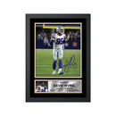 David Irving Limited Edition Football Signed Print - American Footballer