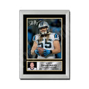 David Mayo 1 Limited Edition Football Signed Print - American Footballer