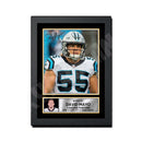 David Mayo 2 Limited Edition Football Signed Print - American Footballer