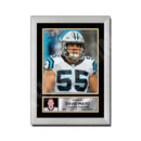 David Mayo 2 Limited Edition Football Signed Print - American Footballer