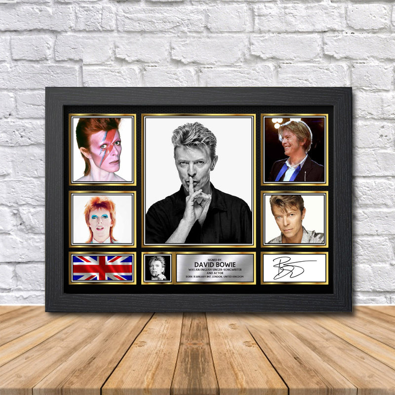 David Bowie Limited Edition Signed Print