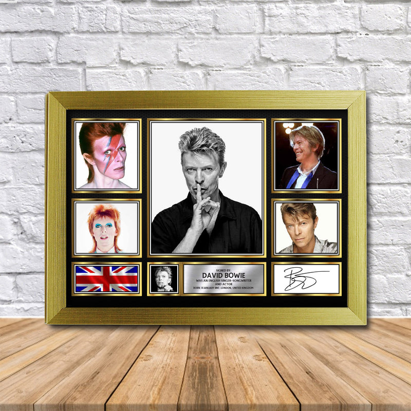 David Bowie Limited Edition Signed Print