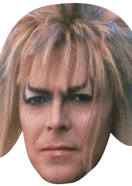 David Bowie Jareth Labyrinth Celebrity Face Mask Fancy Dress Cardboard Costume Mask