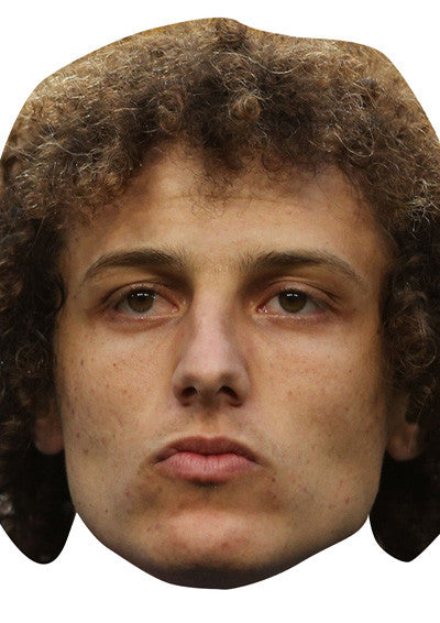 David Luiz Brazil FOOTBALL 2018 Celebrity Face Mask Fancy Dress Cardboard Costume Mask