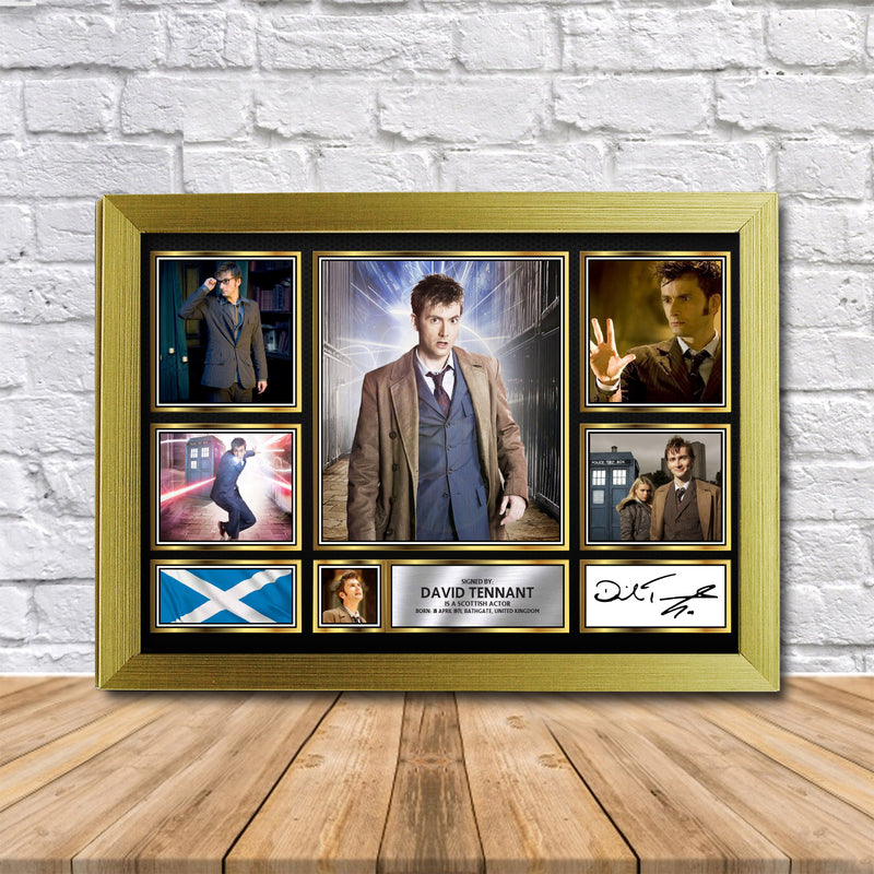 David Tennant Limited Edition Signed Print