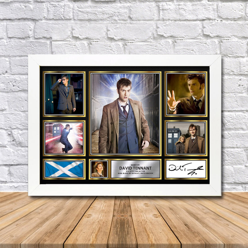 David Tennant Limited Edition Signed Print