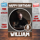 Davos Seaworth INSPIRED STYLE Game Of Thrones Theme Style Personalised Kids Inspired Movie Birthday Card (SA)