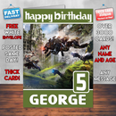 Personalised Dawn Liverpool Inspired Style Game Kids Inspired Birthday Card (SA)