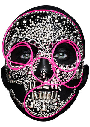 Day Of The Dead 1 JB Actor Movie Tv Celebrity Party Face Mask