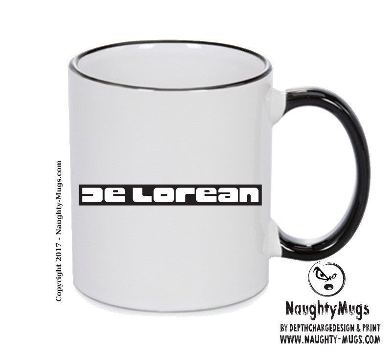 Delorean Personalised Printed Mug