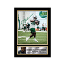 De'Angelo Henderson Limited Edition Football Signed Print - American Footballer