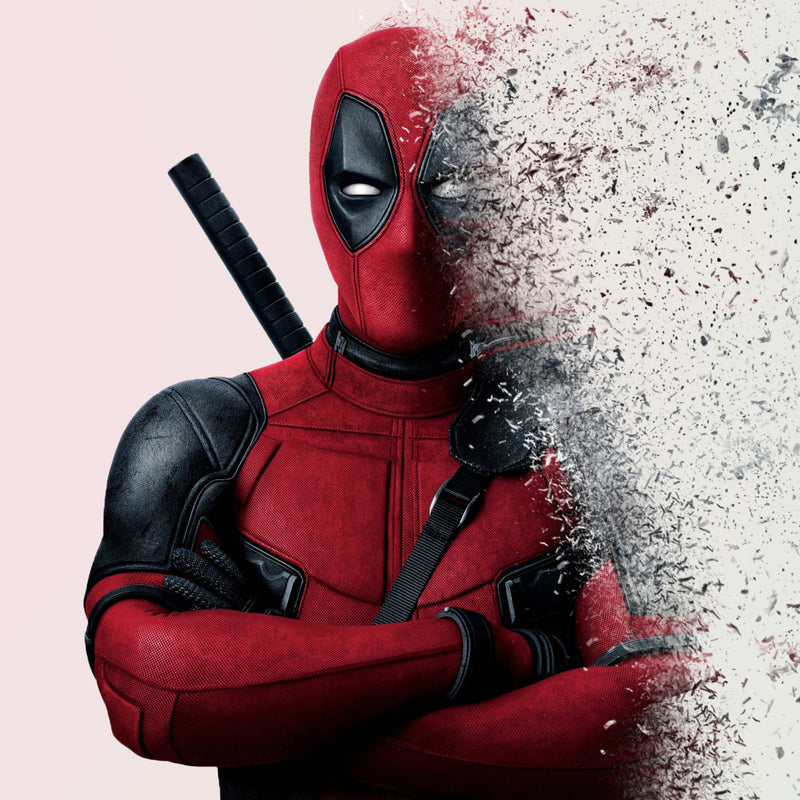 Deadpool- 'Dead Pool' Lego Display Case - Minifigure Display Background and Frames