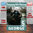 Personalised Dead Space 2 Inspired Style Game Kids Inspired Birthday Card (SA)