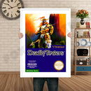 Deadly Towers Retro GAME INSPIRED THEME Nintendo NES Gaming A4 A3 A2 Or A1 Poster Art 192