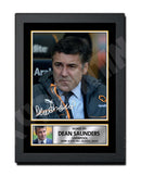 Dean Saunders 2 Limited Edition Football Player Signed Print - Football
