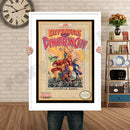 Defenders Of Dynatron City Retro GAME INSPIRED THEME Nintendo NES Gaming A4 A3 A2 Or A1 Poster Art 107