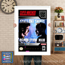 Demolition Man Super Nintendo GAME INSPIRED THEME Retro Gaming Poster A4 A3 A2 Or A1