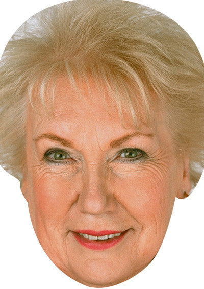 Denise Robertson TV STARS 2018 Celebrity Face Mask Fancy Dress Cardboard Costume Mask