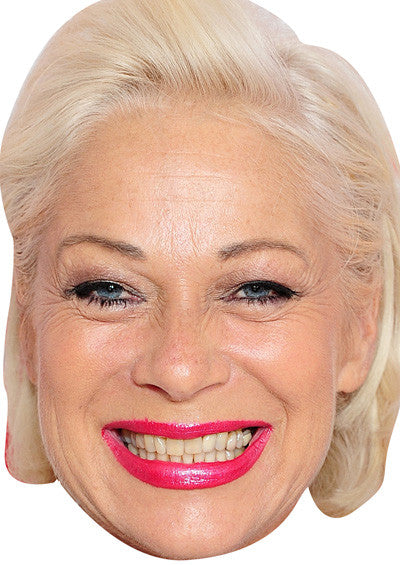 Denise Welch Benidorm TV STARS 2018 Celebrity Face Mask Fancy Dress Cardboard Costume Mask